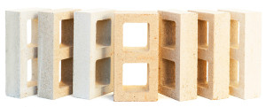 Watershed Materials concrete block made with waste clay materials are now available in northern California.